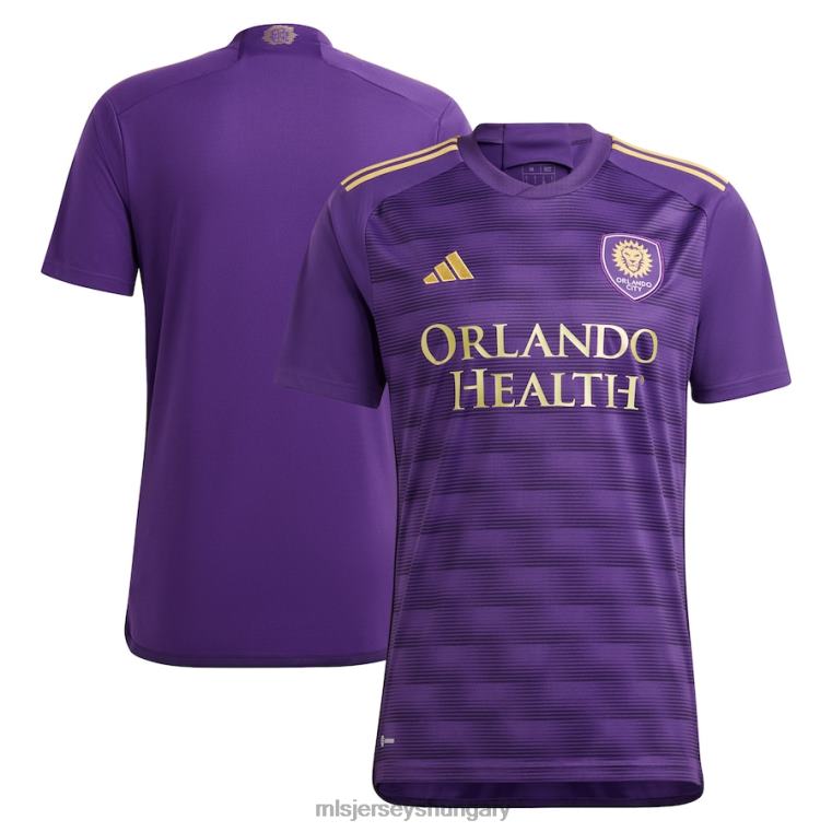 férfiak orlando city sc adidas purple 2023 fali kit replika mez mez MLS Jerseys 22FZD64